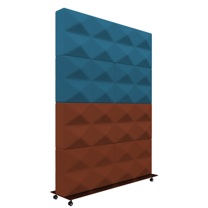  - Fabricks Mobile Acoustic Screen - 1600 x 1200mm - Muffle Acoustics Limited 