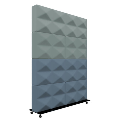  - Fabricks Mobile Acoustic Screen - 1600 x 1200mm - Muffle Acoustics Limited 