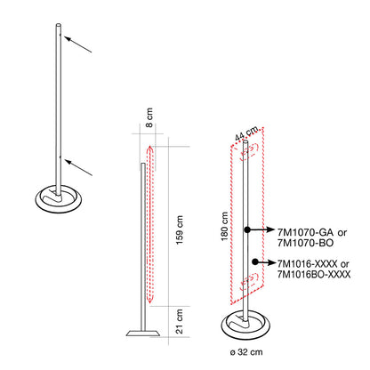  - Mitesco Totem Panel Stand - Muffle Acoustics Limited 