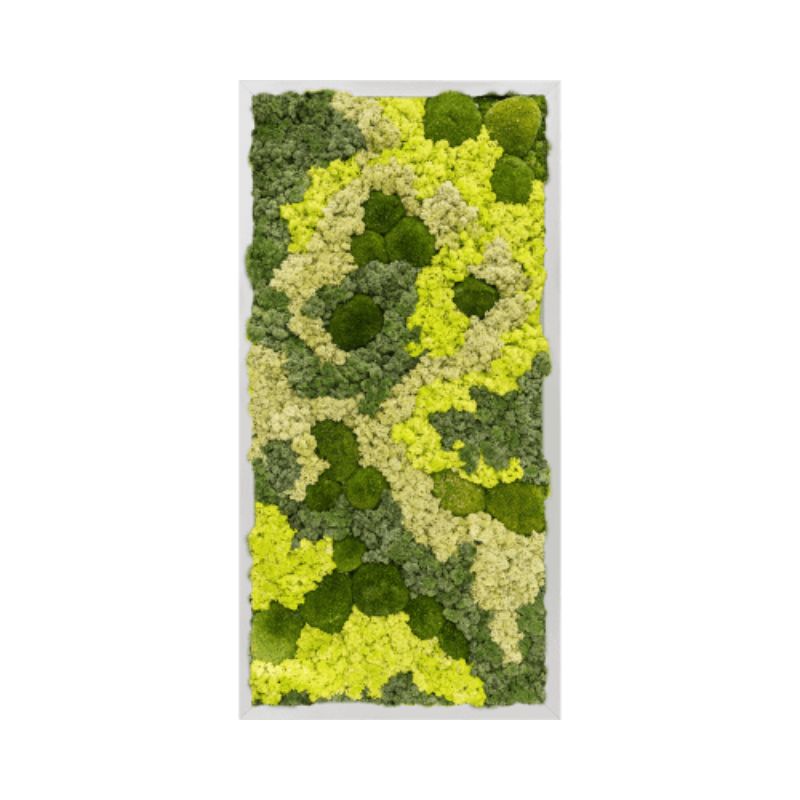 MuffleMoss - Panneau mural rectangulaire - Chignon et renne