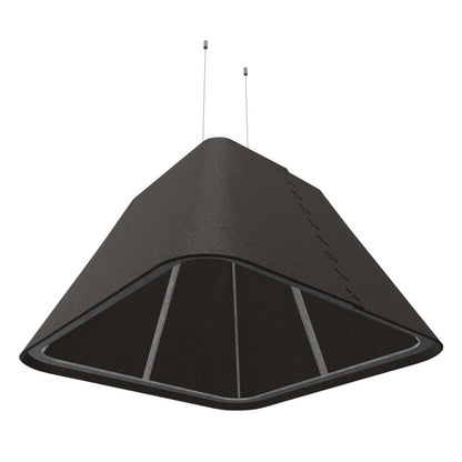  - BuzziSpace BuzziShade Acoustic Pendant Light - Square Retrofit - Muffle Acoustics Limited 