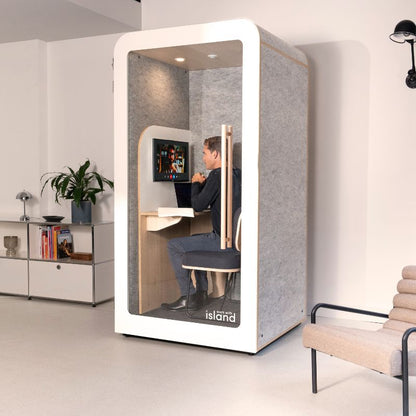 Work With Island - Island DESK Acoustic Pod