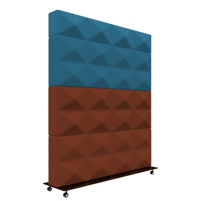  - Fabricks Mobile Acoustic Screen - 1400 x 1200mm - Muffle Acoustics Limited 