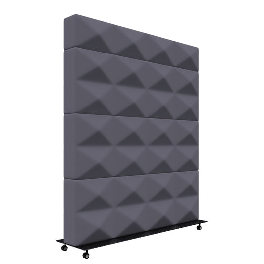 Fabricks - Fabricks Mobile Acoustic Screen - 1400 x 1200mm - Muffle Acoustics Limited 