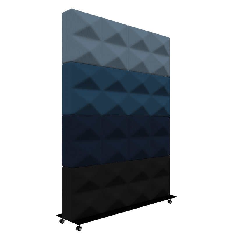  - Fabricks Mobile Acoustic Screen - 1600 x 1200mm - Muffle Acoustics Limited 