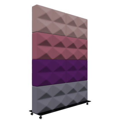  - Fabricks Mobile Acoustic Screen - 1600 x 1200mm - Muffle Acoustics Limited 