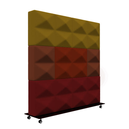  - Fabricks Mobile Acoustic Screen - 1200 x 1200mm - Muffle Acoustics Limited 