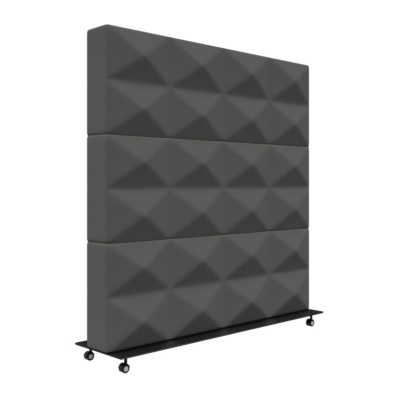  - Fabricks Mobile Acoustic Screen - 1200 x 1200mm - Muffle Acoustics Limited 