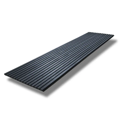  - MuffleTimber | Acoustic Slat Wood Wall Panel - Ebony (Black Felt) - Muffle Acoustics Limited 