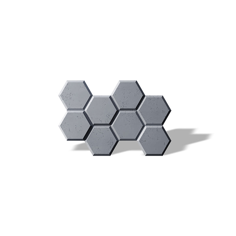  - VHCT 3D Concrete Wall Panel | Hexagon - Muffle Acoustics Limited 