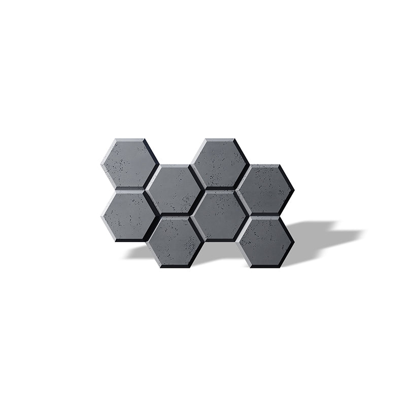  - VHCT 3D Concrete Wall Panel | Hexagon - Muffle Acoustics Limited 