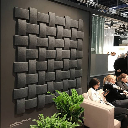 Offecct - Offecct Soundwave Wicker Acoustic Panel - Muffle Acoustics Limited 